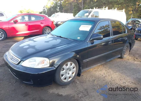 1999 Honda Civic Lx из США, поврежденный, VIN 2HGEJ6674XH578832